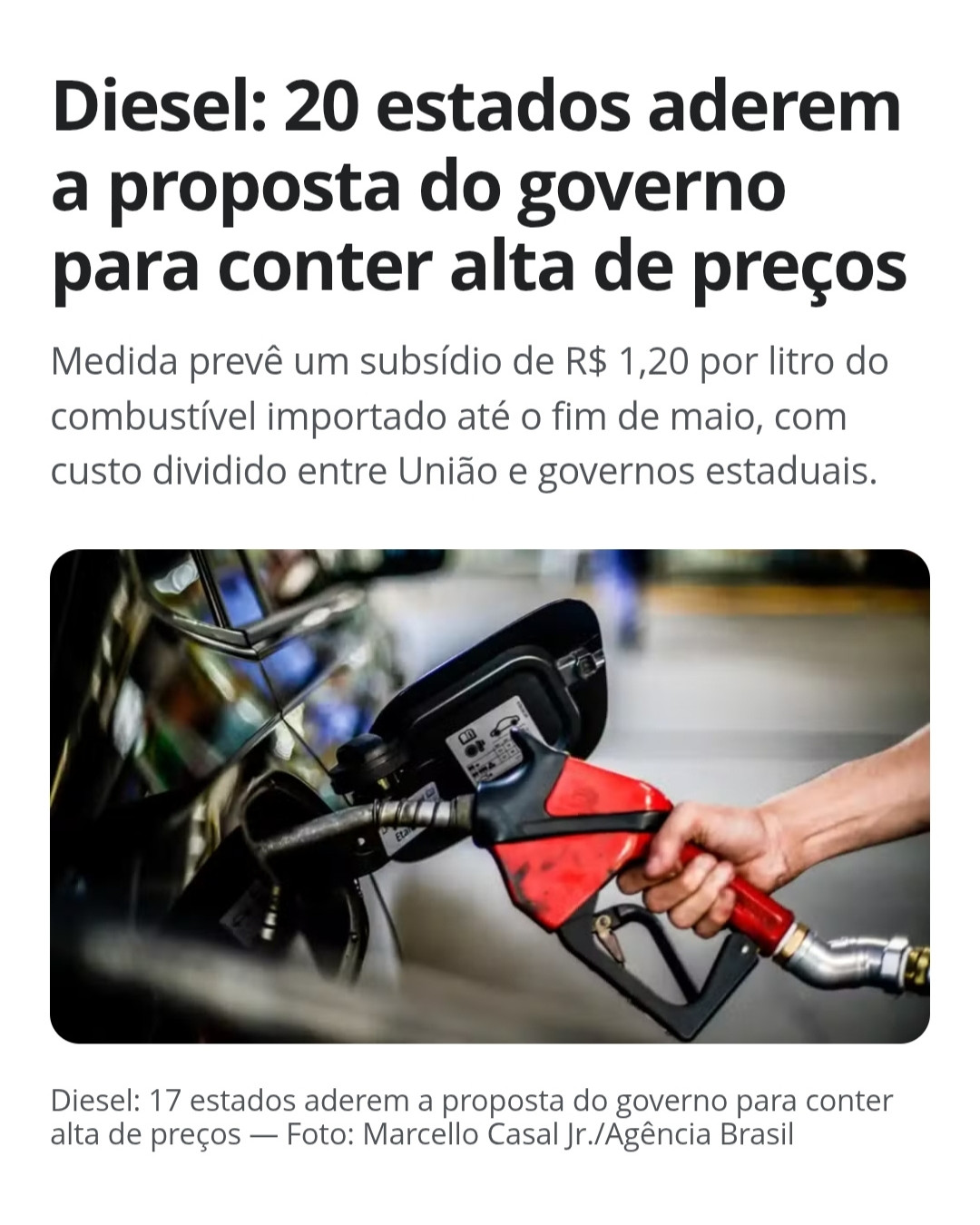 Vinte estados brasileiros aderiram à proposta do g..