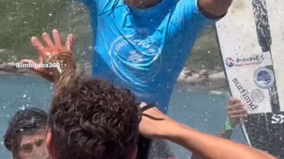 Direto da Praia do Matadeiro, em Florianópolis, o catarinense Luan Wood mostrou personalidade